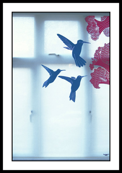 Beautiful Decorative Roller Blind |Handmade | Hugo Campos Design
